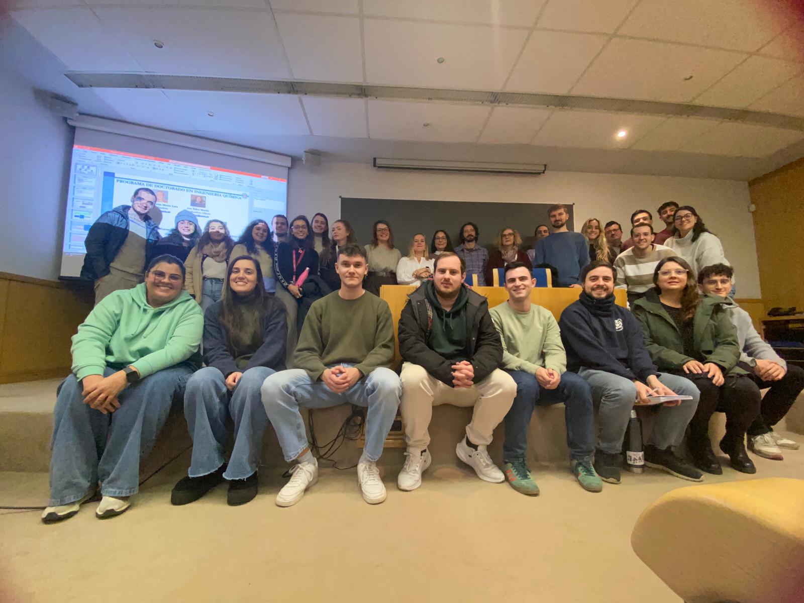 Celebración del seminario de presentación del programa de doctorado en ingeniería química, 13 de enero de 2026